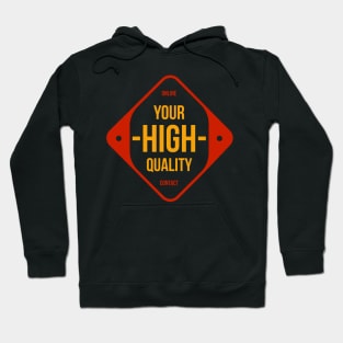 high quality quote Hoodie